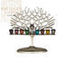 Aluminum Tree Of Life Hanukkiah